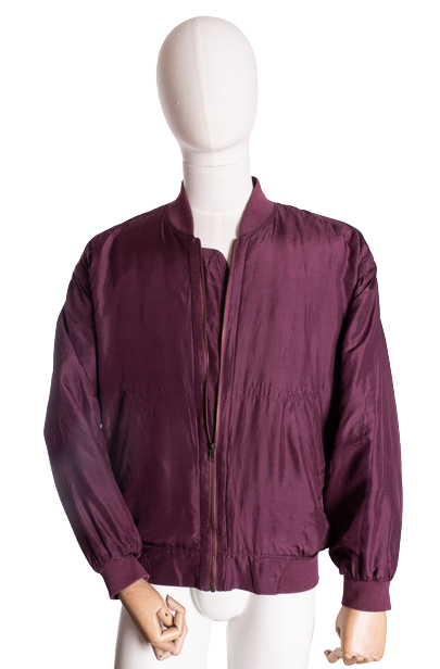 Pure Silk bomber