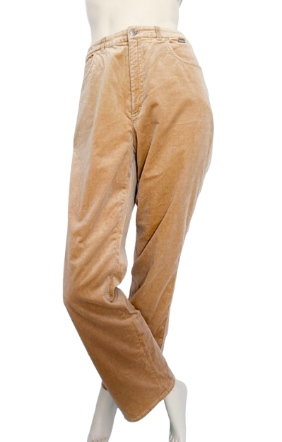 Escada Sport welurowe spodnie